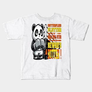 Boxing Panda Kids T-Shirt